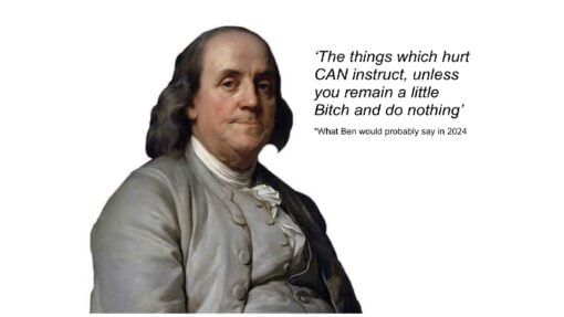 The things which Hurt, can instruct (IF)