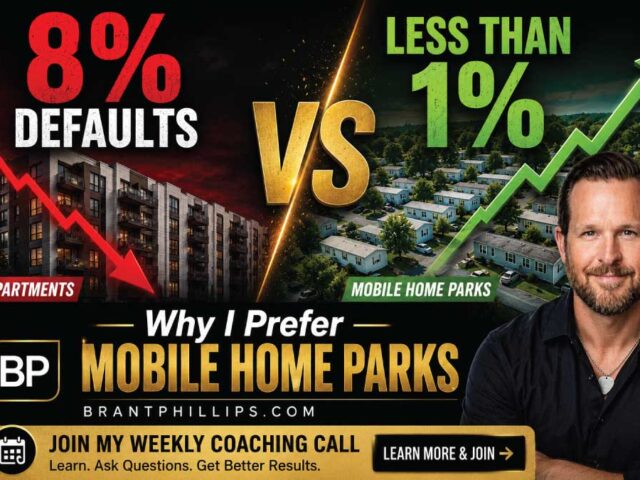 8% Defaults vs Less Than 1%: Why I Prefer Mobile Home Parks