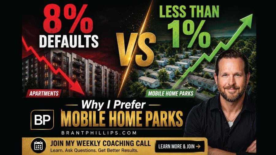 8% Defaults vs Less Than 1%: Why I Prefer Mobile Home Parks