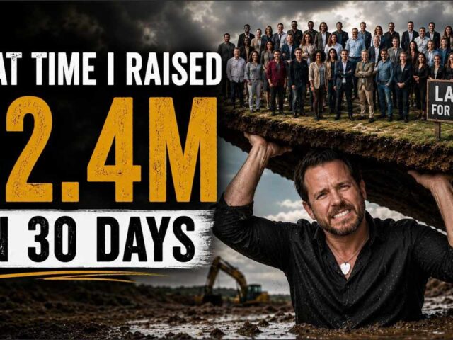 That time I raised $2.4m in 30 days