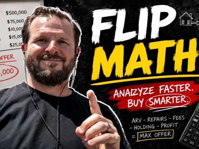 Flip Math: How to Analyze Real Estate Deals in Seconds (Stop Losing Money)