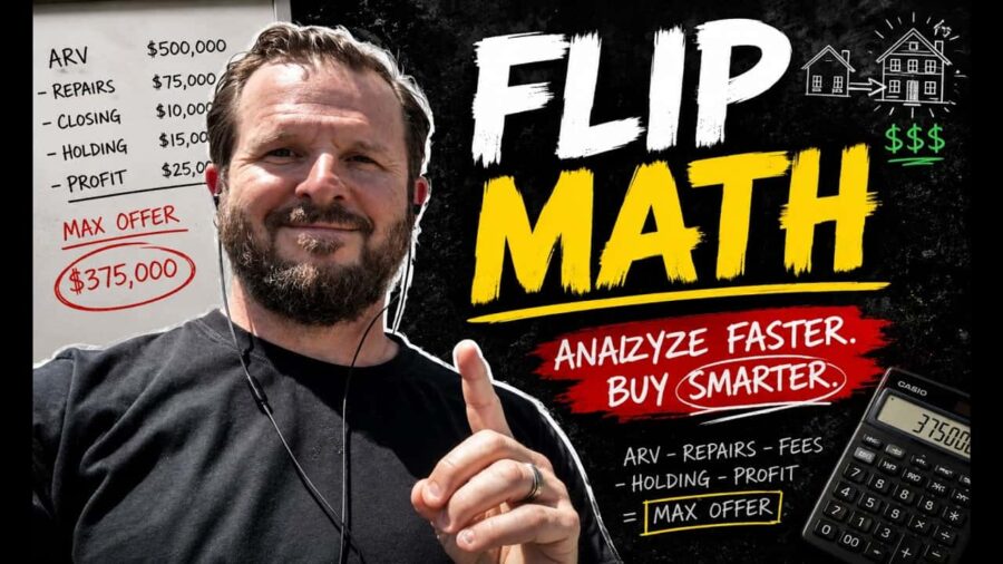 Flip Math: How to Analyze Real Estate Deals in Seconds (Stop Losing Money)