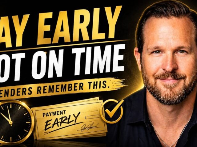 Pay Early—Not On Time