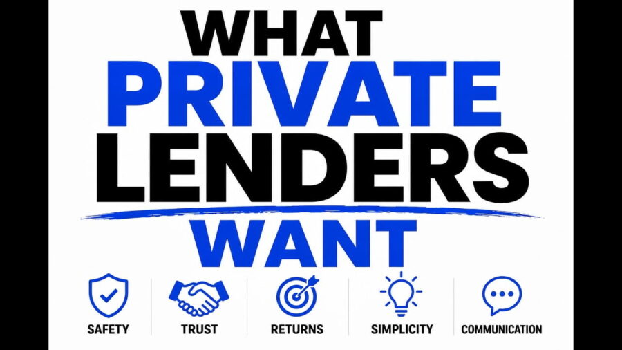What Private Lenders Really Want