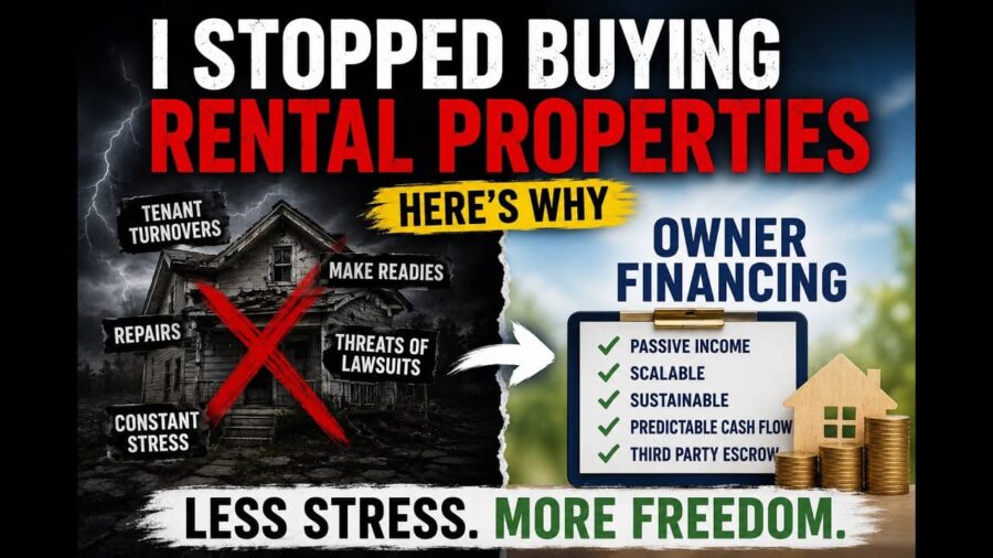 Why I Stopped Buying Rental Properties (And Chose Owner Financing Instead)