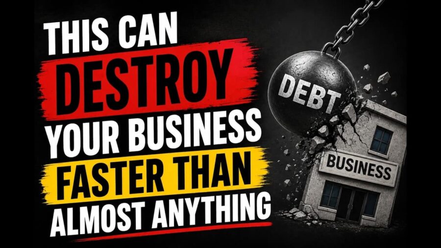 Brant Phillips explaining how debt can destroy your business if you overleverage your investments.