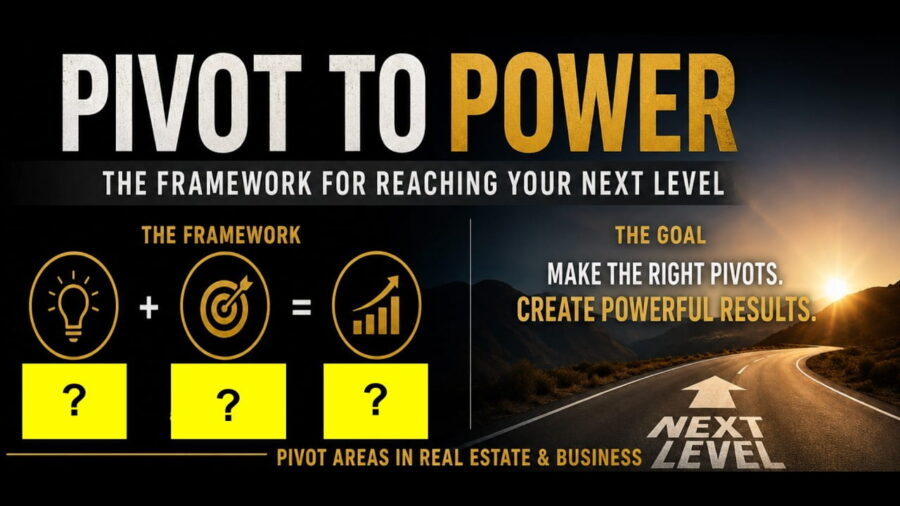 Brant Phillips teaching Pivot to Power business mindset and real estate investing